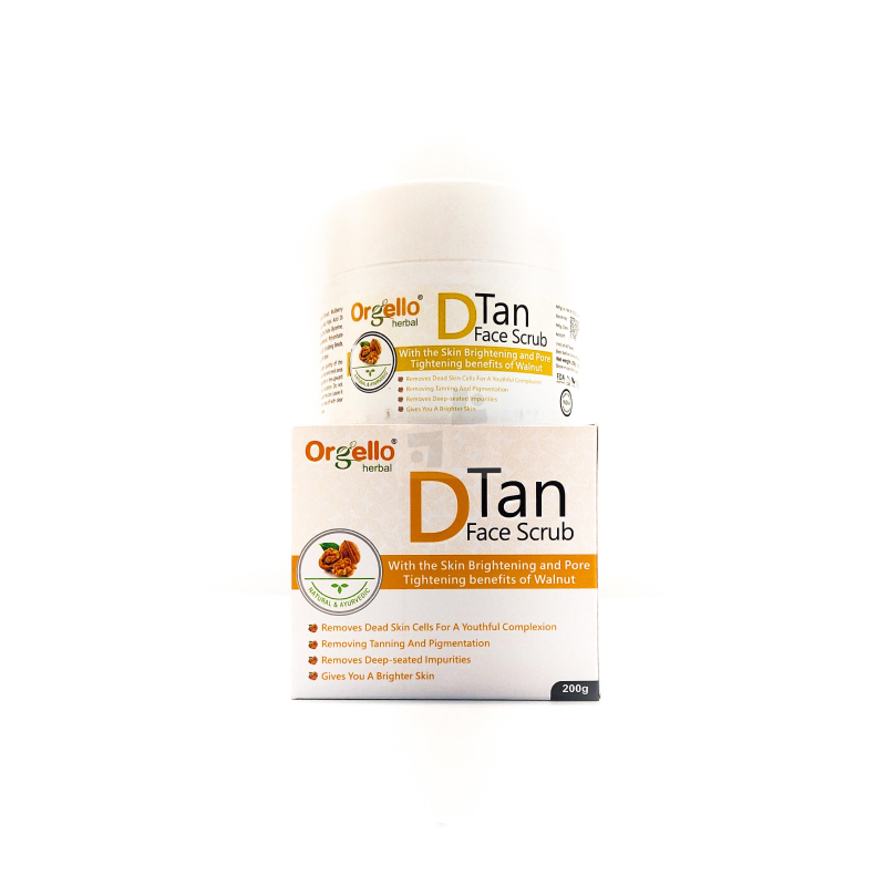 ORGELLO D TAN FACE SCRUB